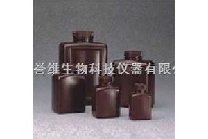 NALGENE不透明存儲瓶琥珀色矩形瓶