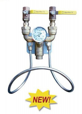 球閥型冷水-熱水混合器