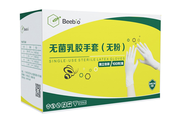 Beebio一次性無菌乳膠手套